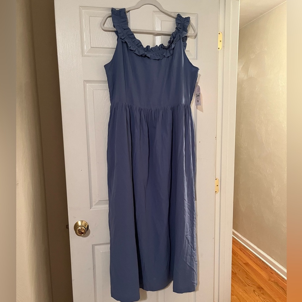 Arula Ruffle Strap Maxi Dress Size B/2X